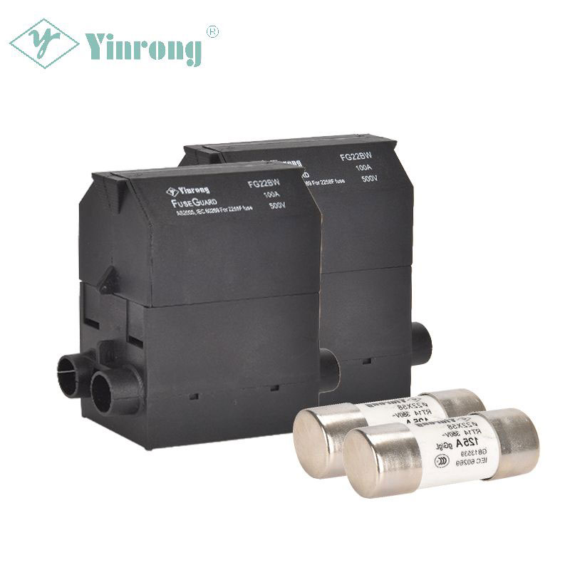 690VAC 100A অস্ট্রেলিয়া টাইপ কালো HRC সার্ভিস ফিউজ